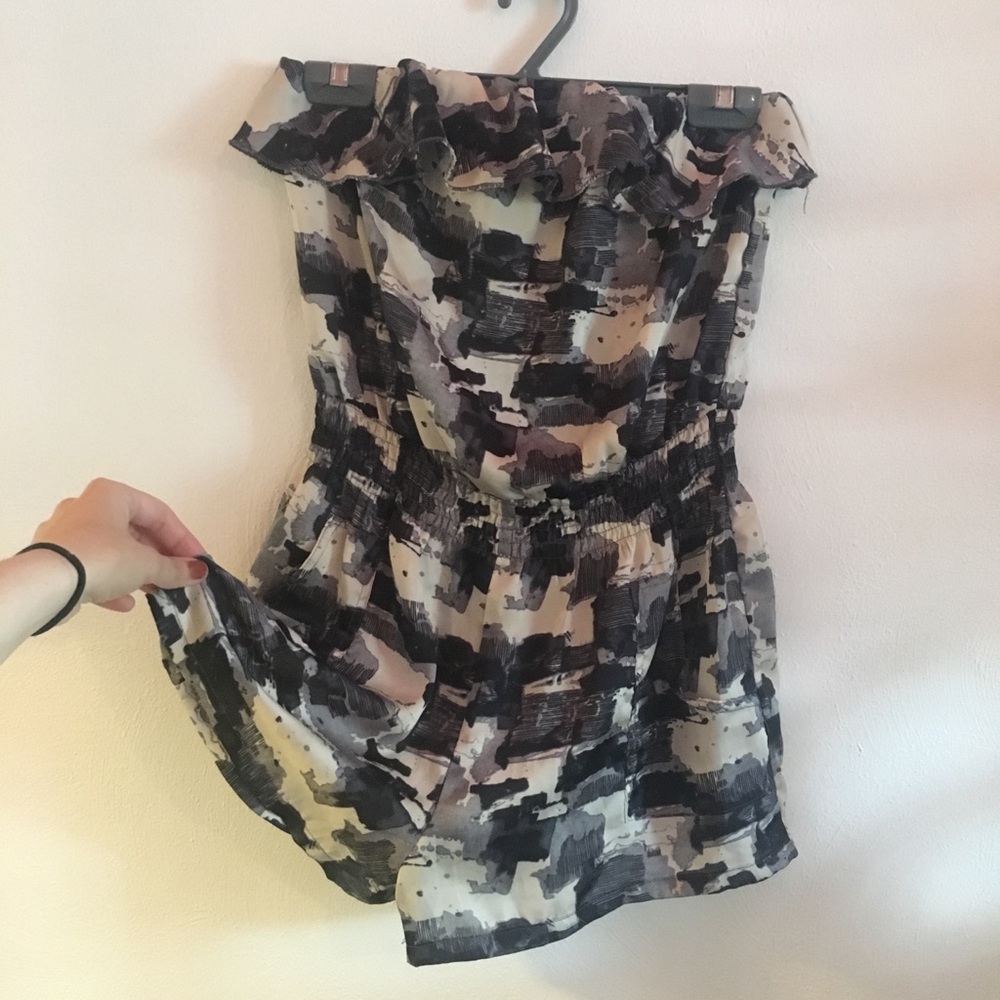 Grey Romper